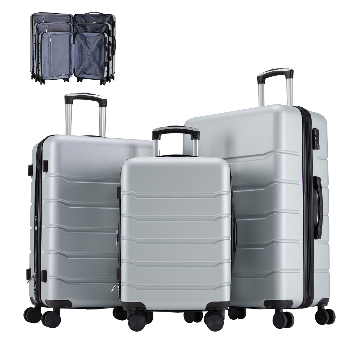 The Flex Carry-On: Expandable Spinner Suitcase, view 2