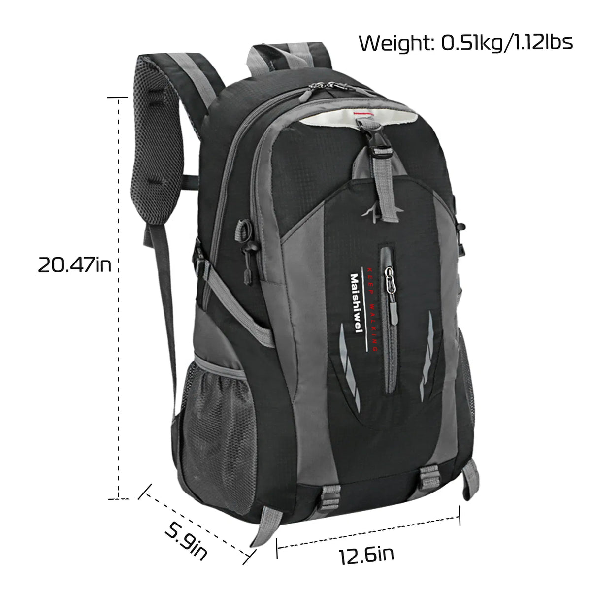 The Trail Daypack: 36L Travel Backpack, view 7