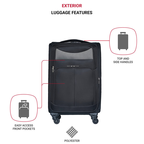 The Oxford Roller: Softside Travel Luggage, view 8