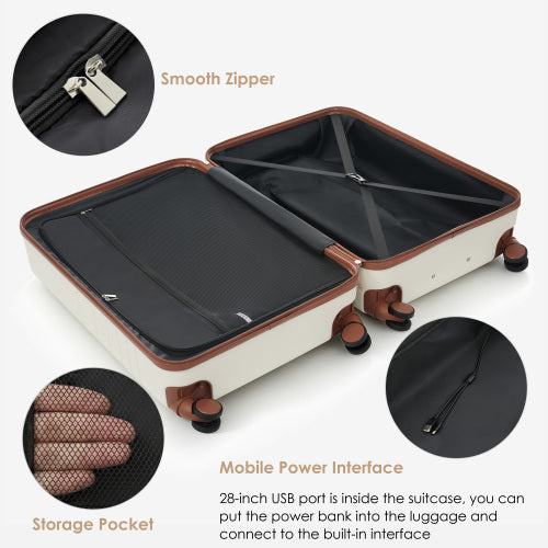 The Executive Set: 4-Piece Front-Opening Luggage, view 9