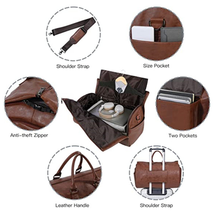 The Garment Weekender: Convertible Travel Duffel, view 9