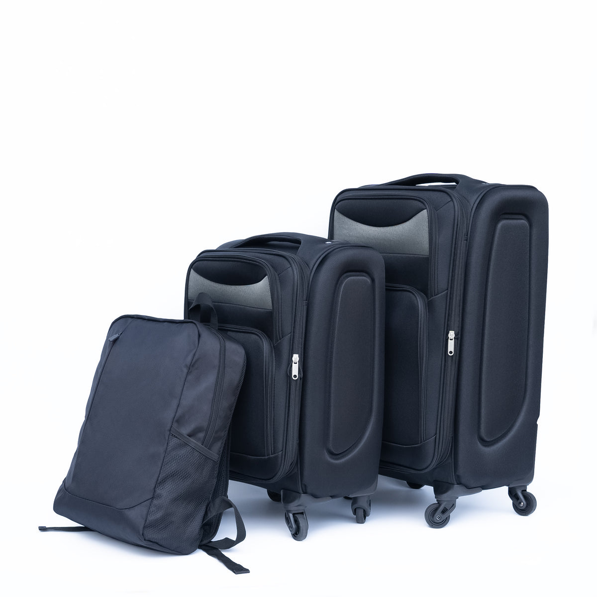 The Oxford Journey Set: Two Suitcases & Backpack, view 4