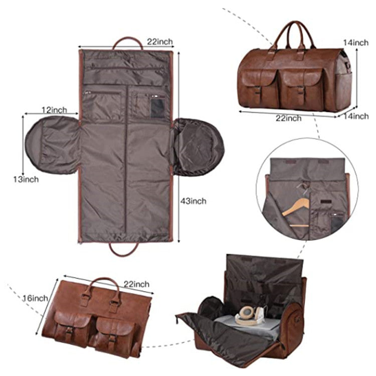 The Garment Weekender: Convertible Travel Duffel, view 5