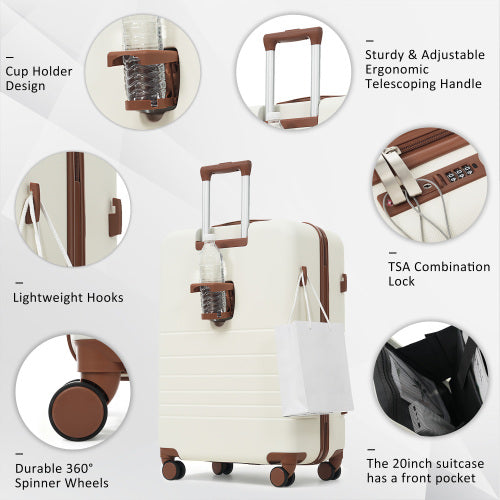 The Executive Set: 4-Piece Front-Opening Luggage, view 5