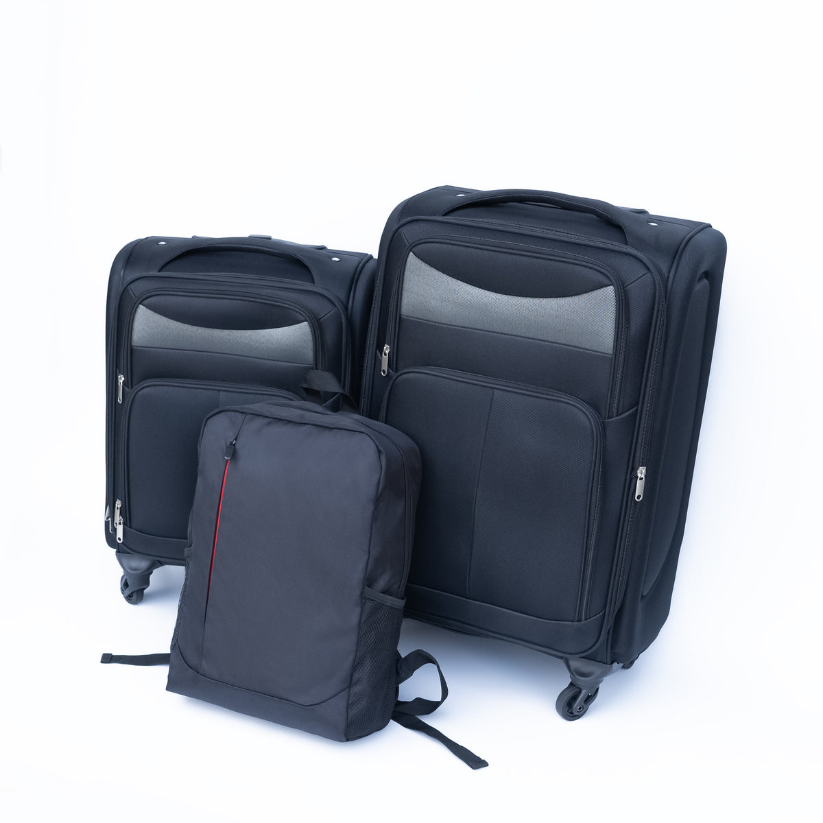 The Oxford Journey Set: Two Suitcases & Backpack, view 2