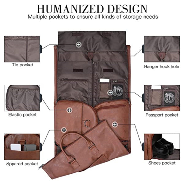 The Garment Weekender: Convertible Travel Duffel, view 3
