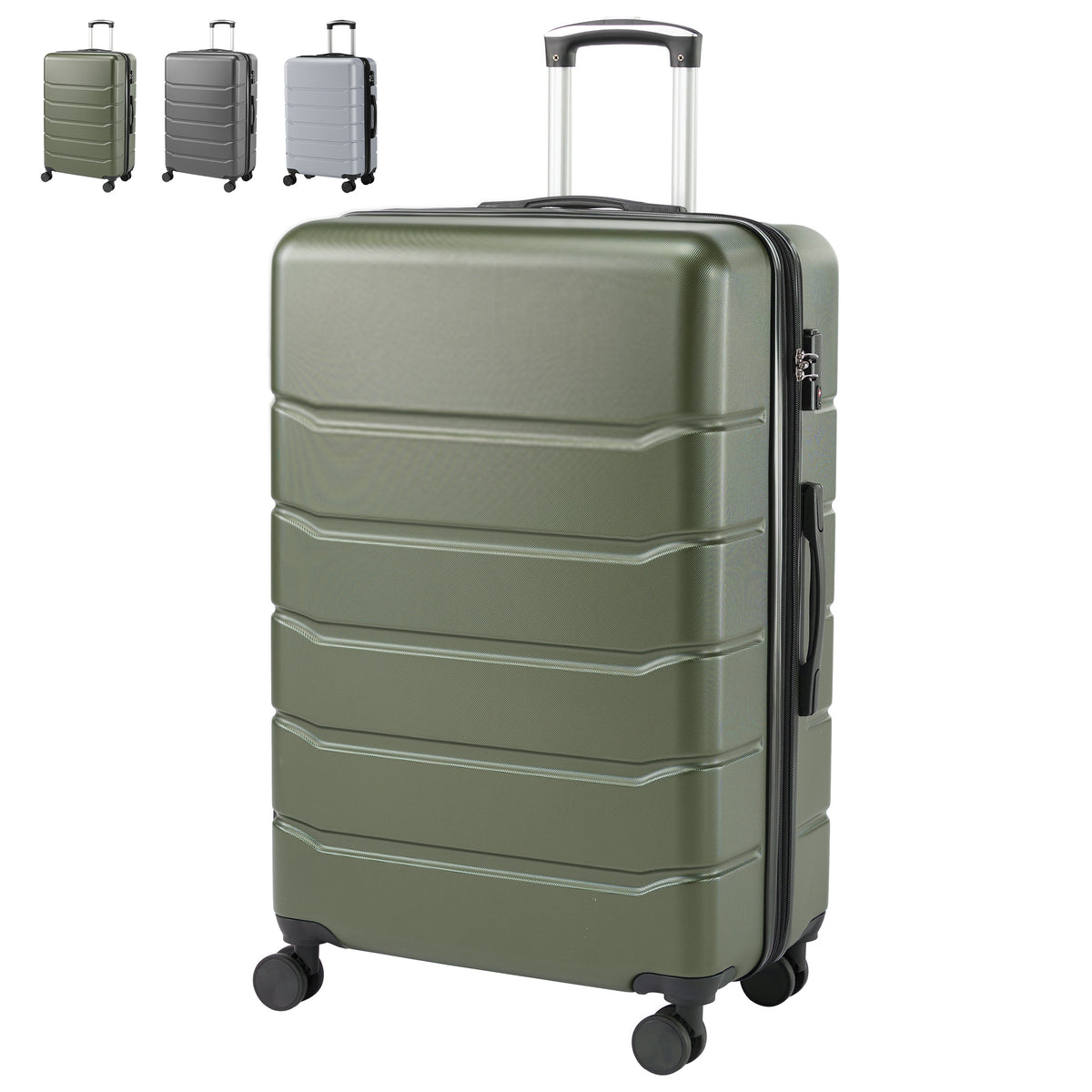 The Flex Carry-On: Expandable Spinner Suitcase, view 4