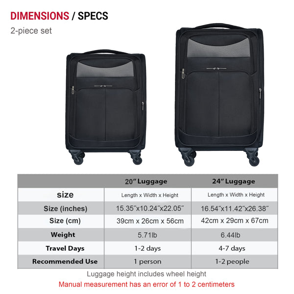 The Oxford Roller: Softside Travel Luggage, view 6